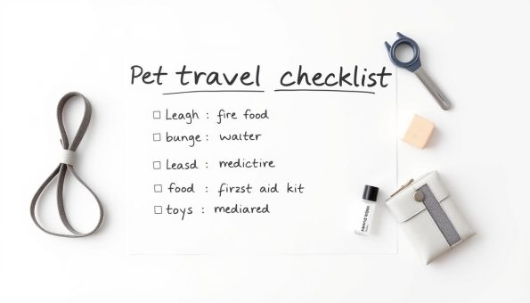 Pet Travel Checklist: Essential Items for North American Pet Owners