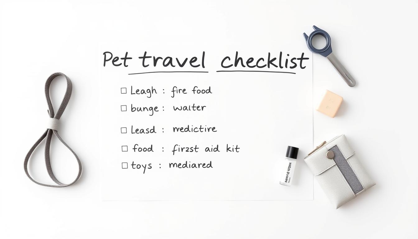 Pet Travel Checklist: Essential Items for North American Pet Owners
