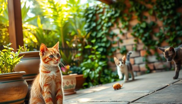 cat behavior tips for outdoor spaces